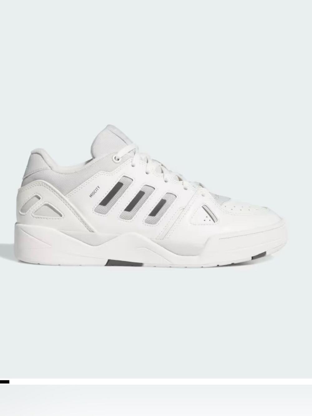 ADIDAS MIDCITY leather upper low top basketball dad sneaker 10
